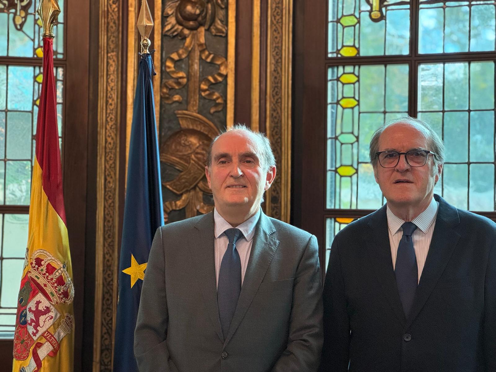 Ángel Gabilondo con Tomás Quintana