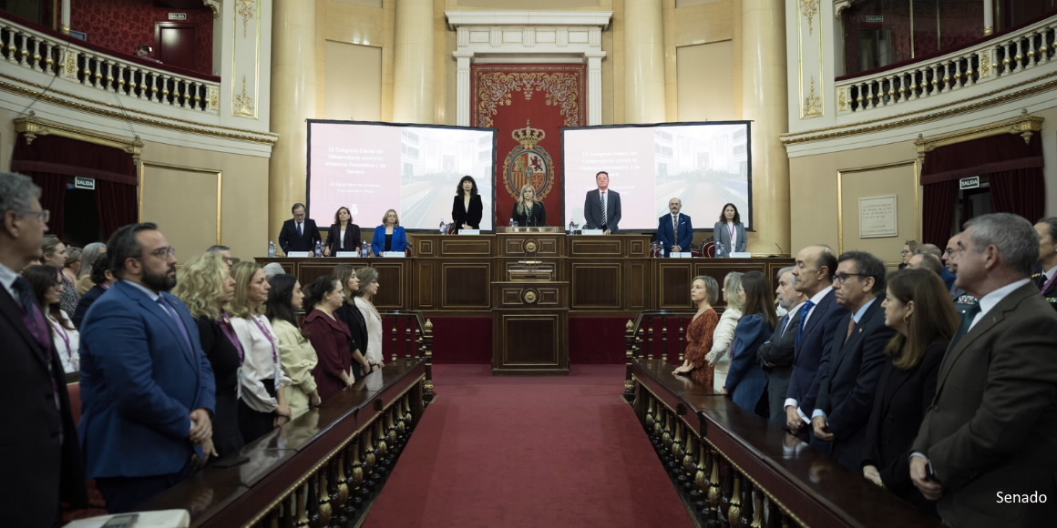 Teresa Jiménez-Becerril asiste al IX Congreso del Observatorio contra la Violencia de Género