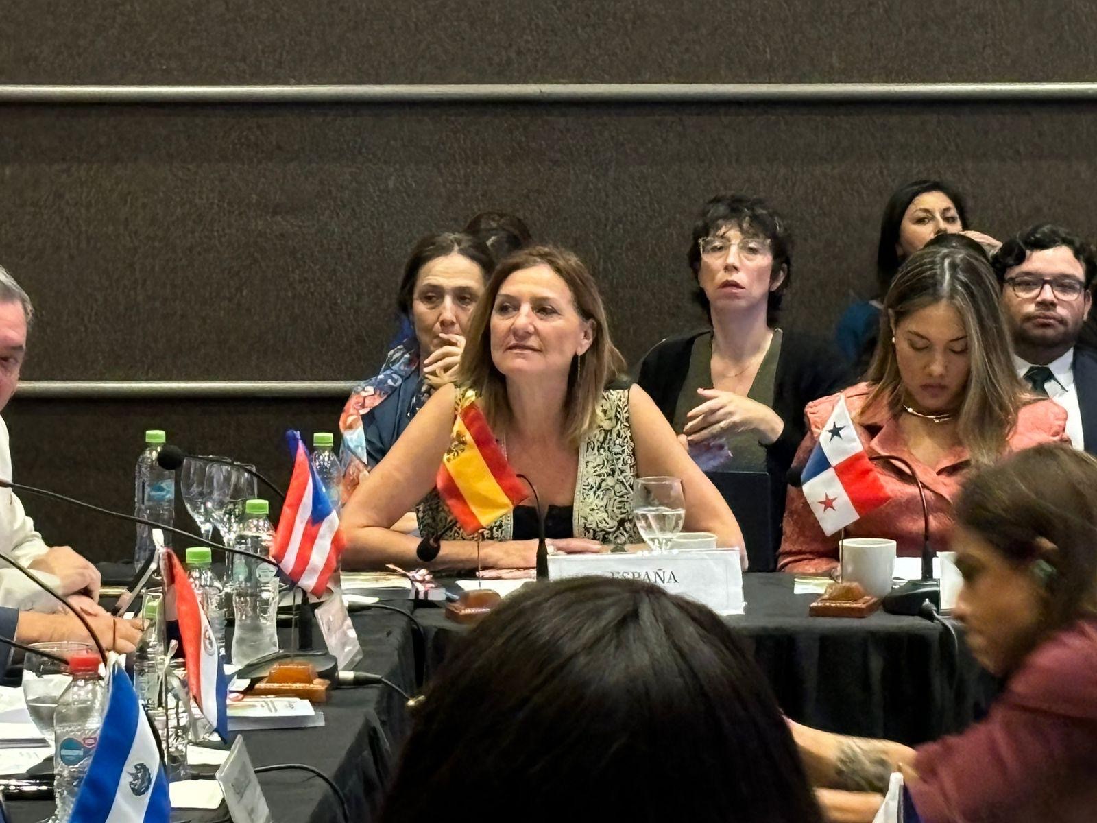 La adjunta segunda del Defensor del Pueblo, Patricia Bárcena participa en el encuentro anual de la Federación Iberoamericana de Ombudsperson