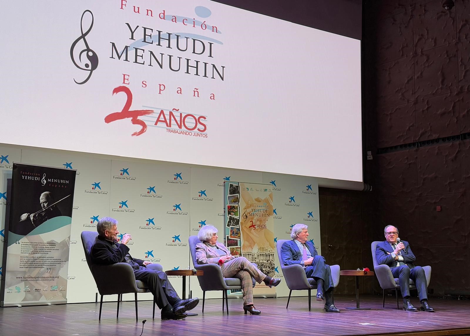 Intervención de Ángel Gabilando en el XXV aniversario de la Fundación Yehudi Menuhin