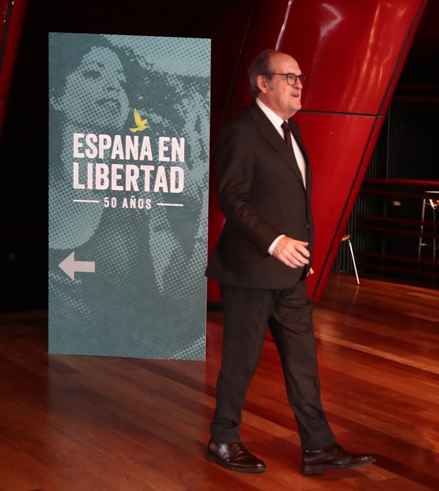 Ángel Gabilondo asiste al acto inaugural de la celebración de `España en libertad, 50 años´
