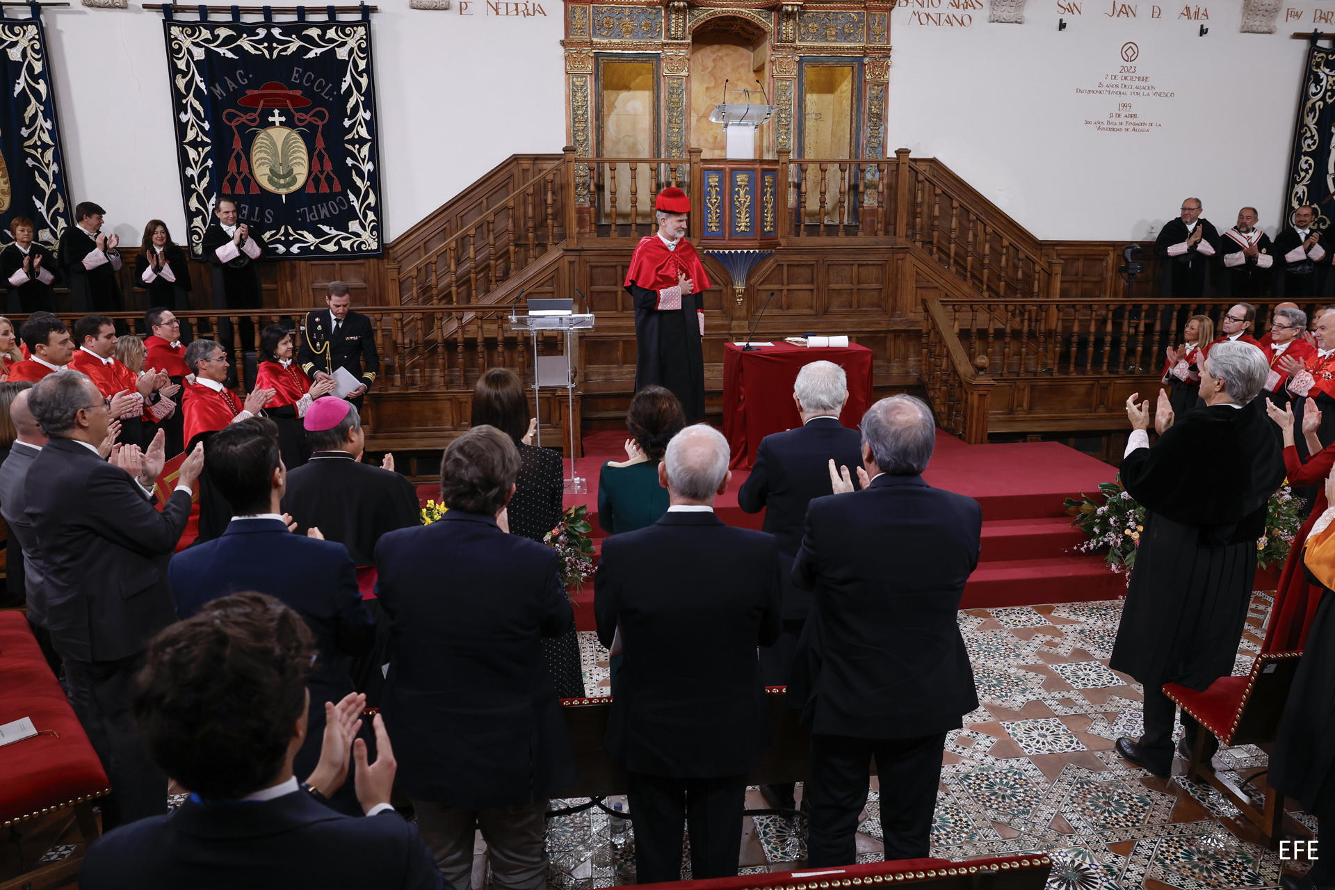 Acto de Investidura del Rey Felipe VI como doctor honoris causa por la UAH