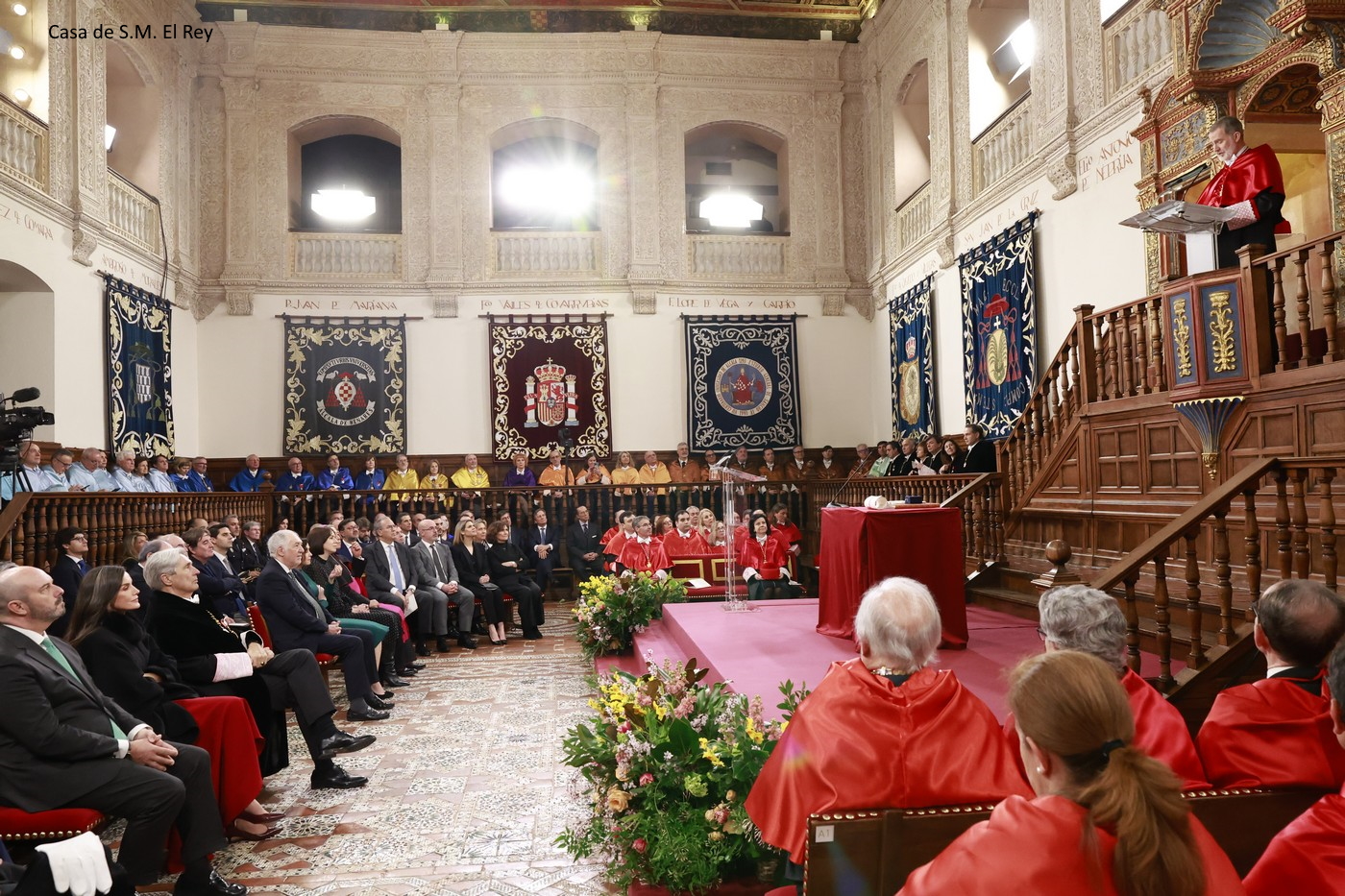 Acto de Investidura del Rey Felipe VI como doctor honoris causa por la UAH