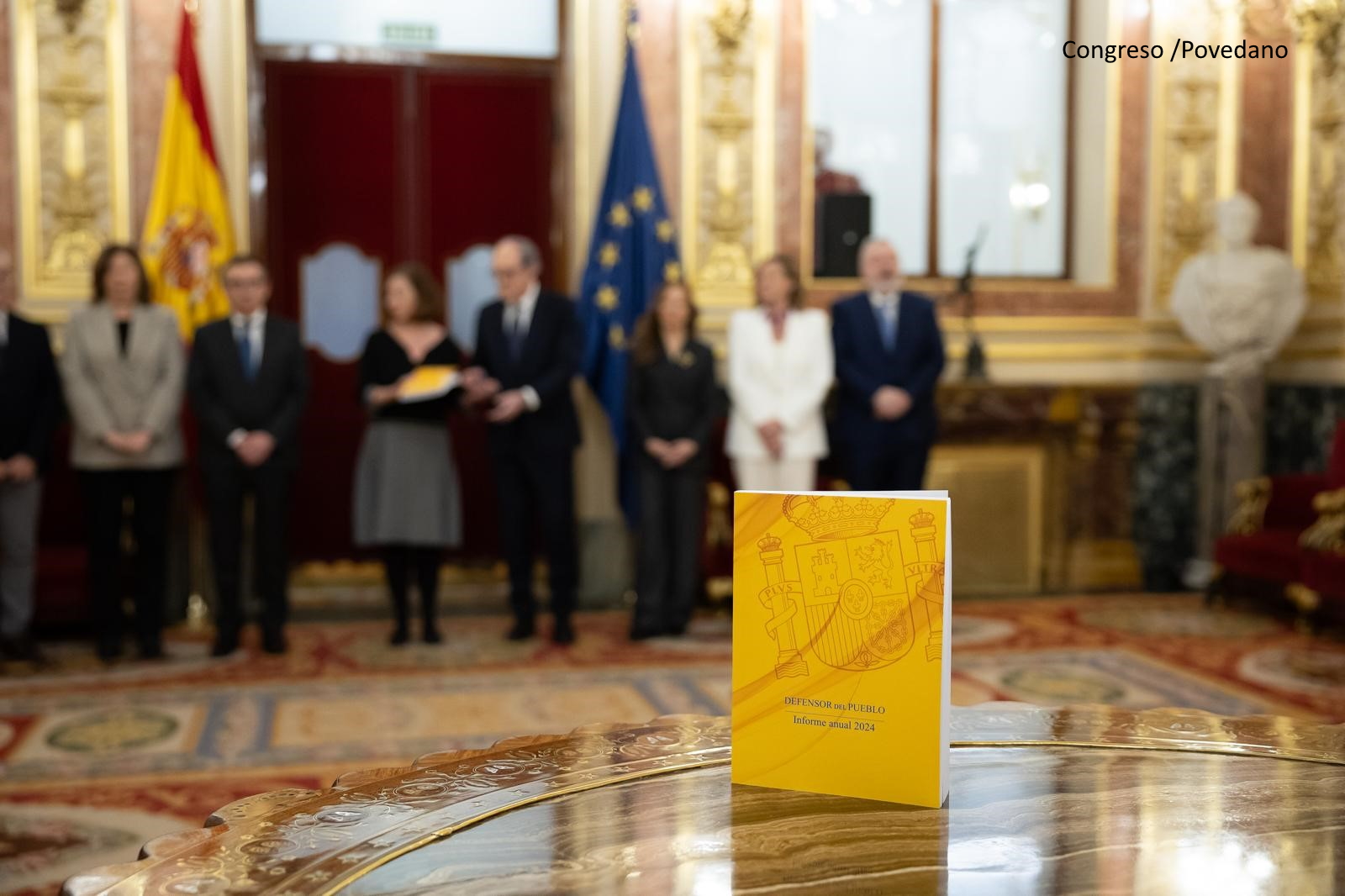 El Defensor del Pueblo, Ángel Gabilondo, entrega el Informe anual 2024 en el Congreso