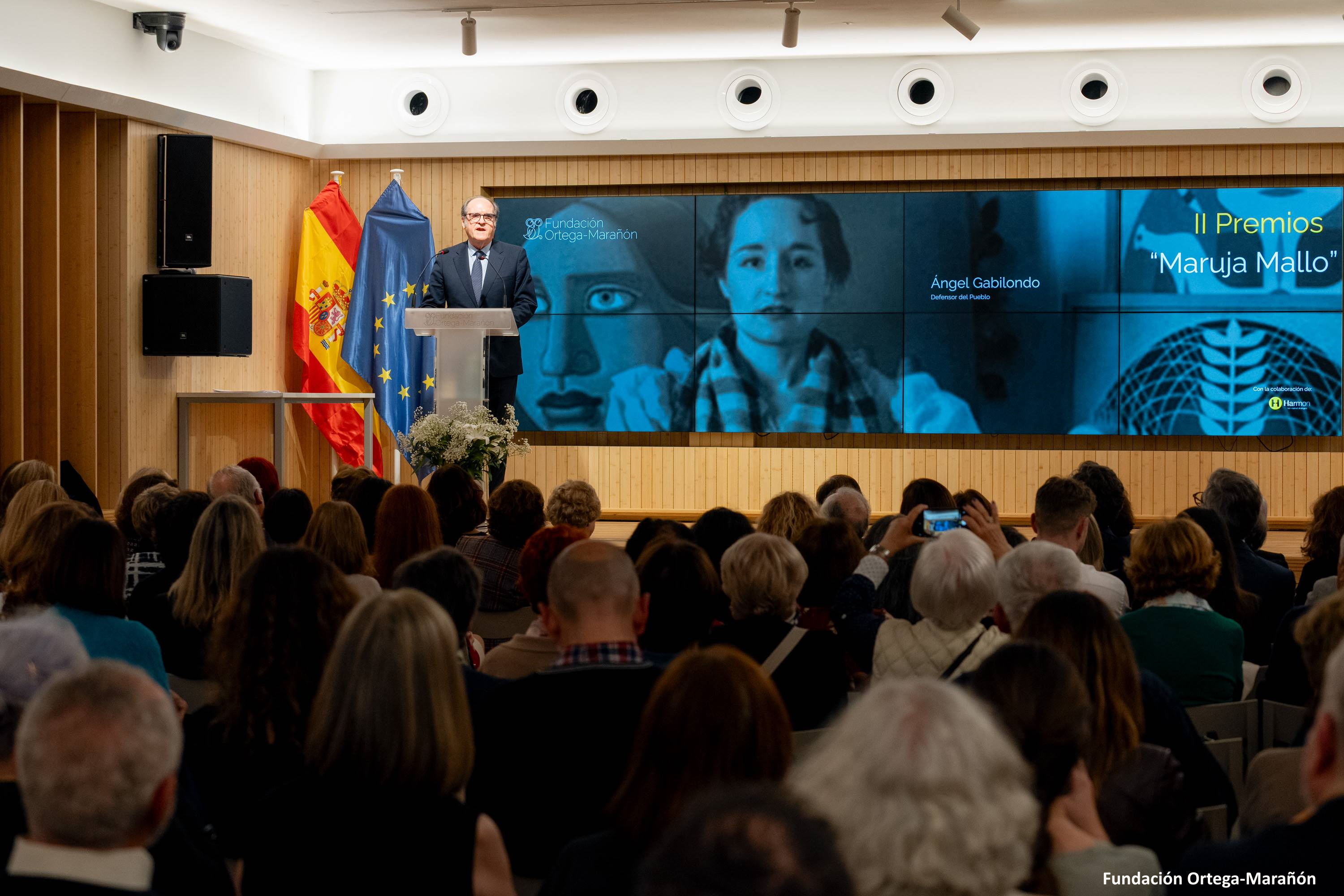 El Defensor del Pueblo, Ángel Gabilondo en los Premios Maruja Mallo
