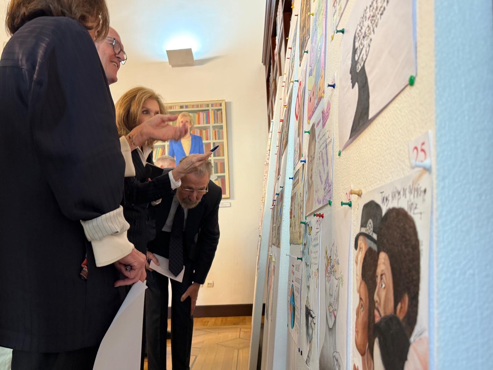 Reunión de la XX edición del jurado del Concurso escolar de Dibujos