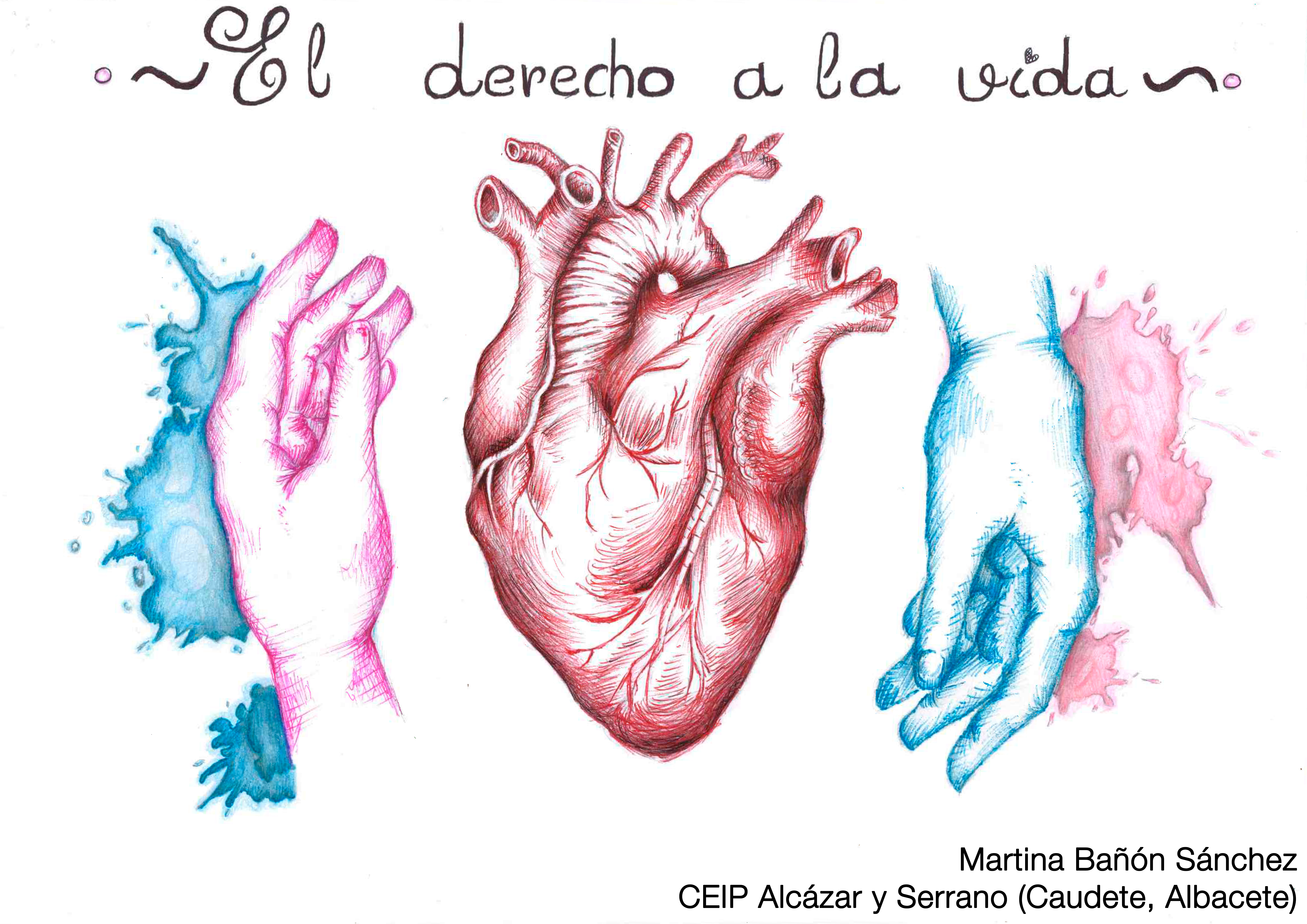 Dibujo ganador categoría Educación Primaria en la XX edición del Concurso de Dibujo