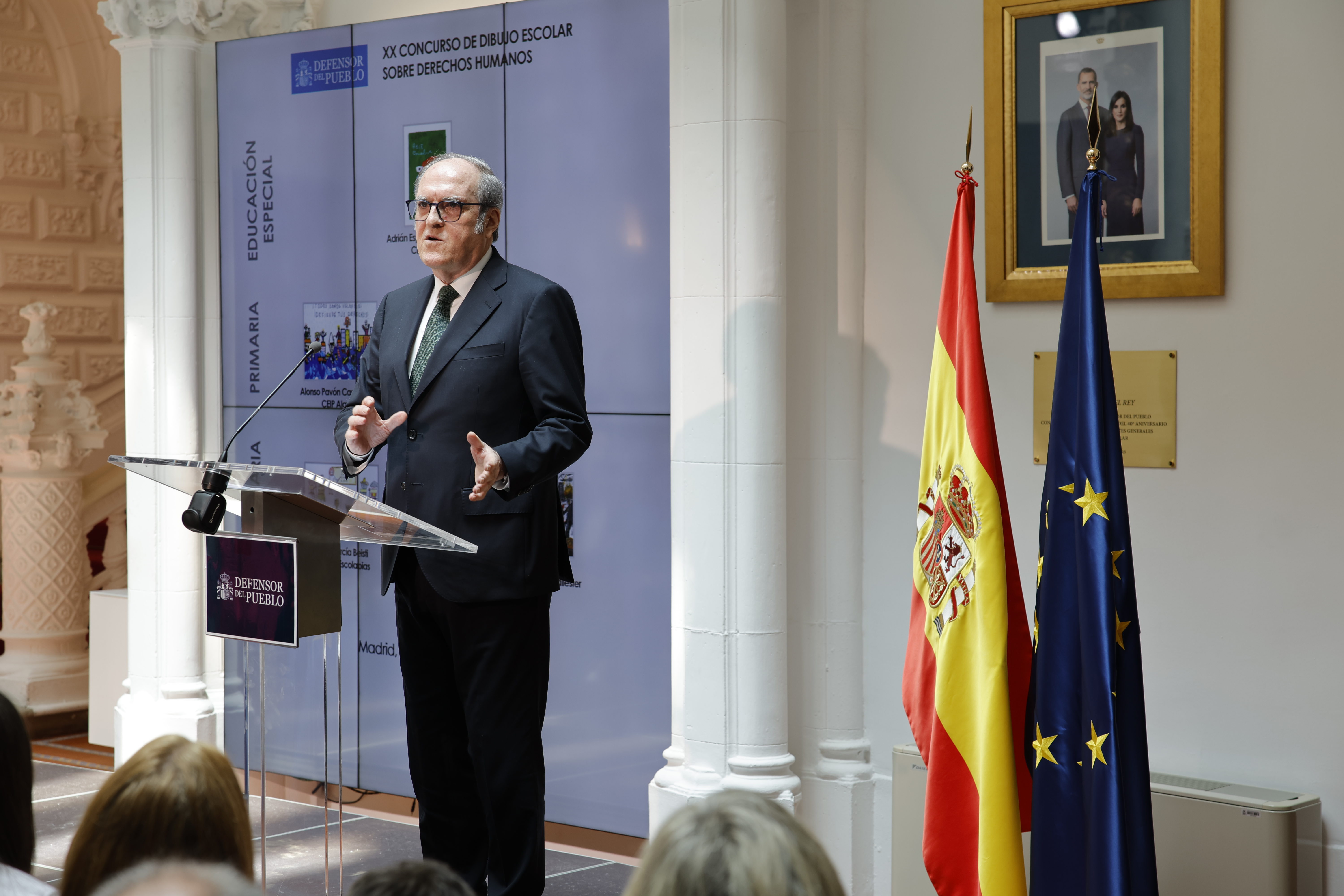 Entrega Premios XX Concurso Dibujos Defensor del Pueblo