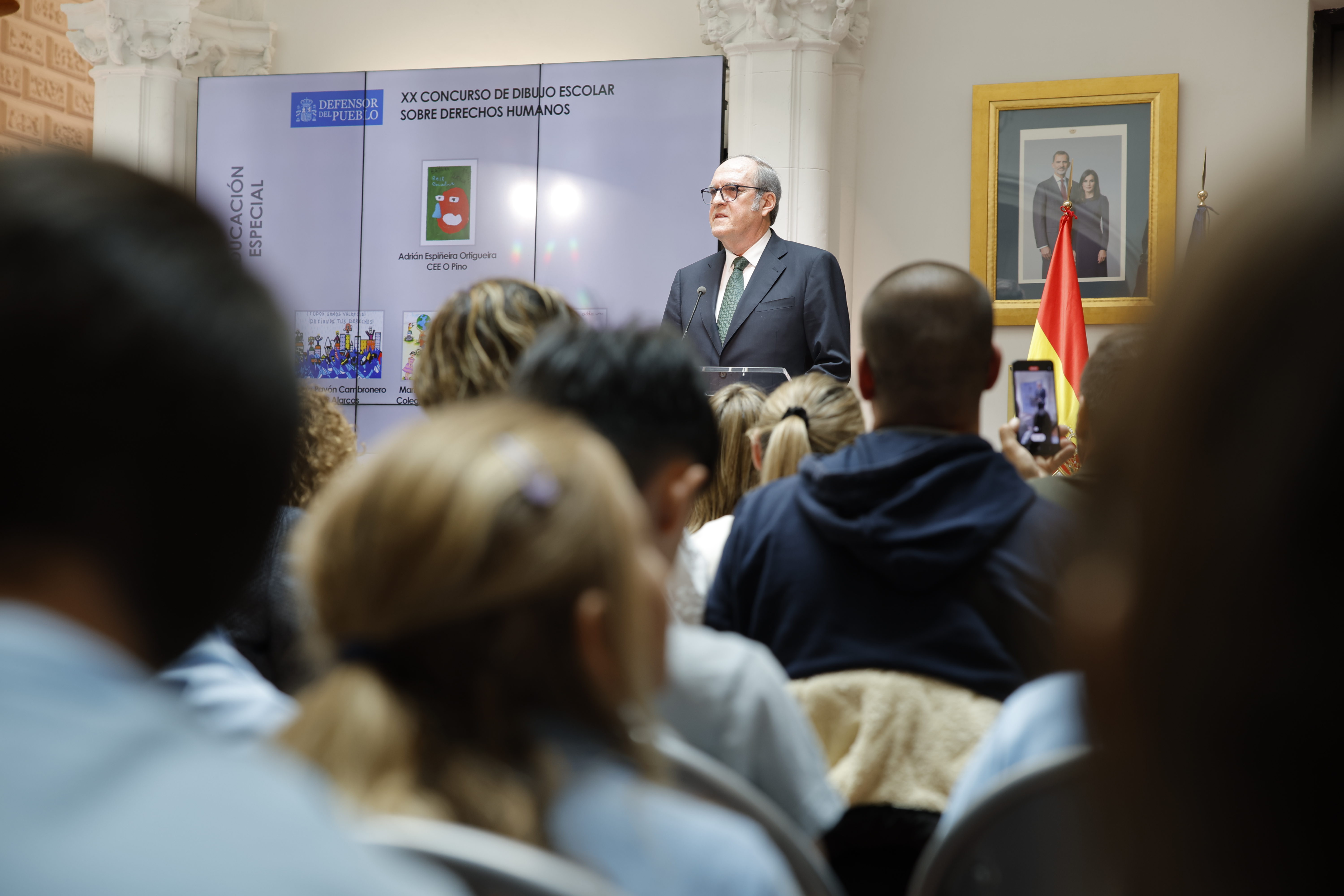 Entrega Premios XX Concurso Dibujos Defensor del Pueblo