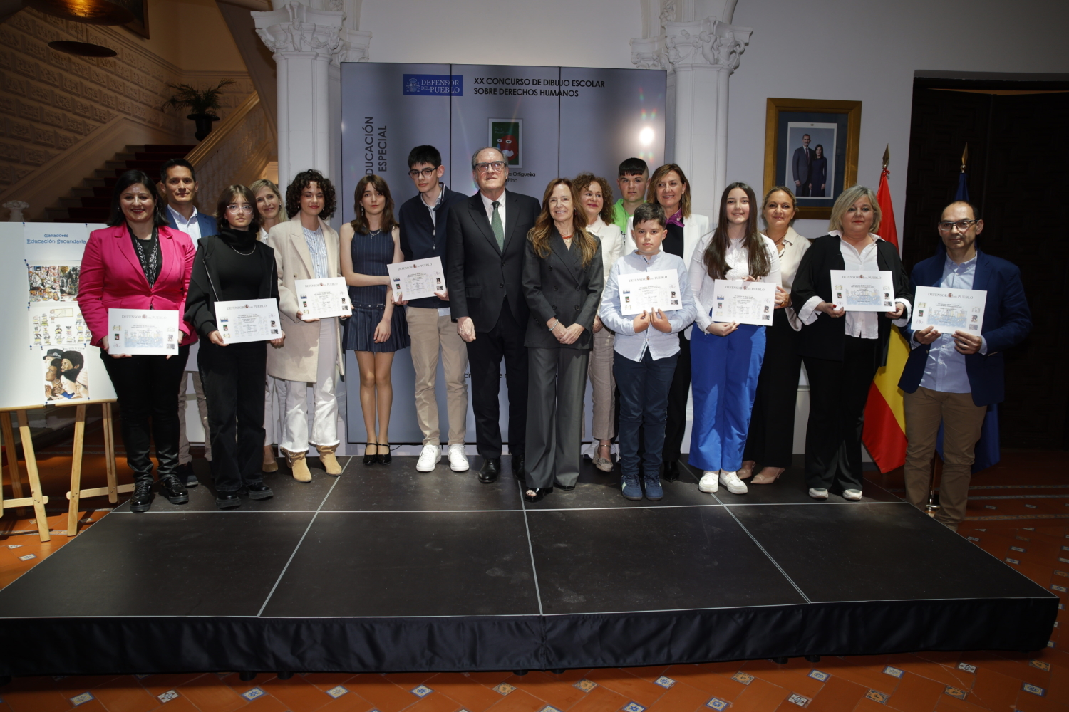 Entrega Premios XX Concurso Dibujos Defensor del Pueblo