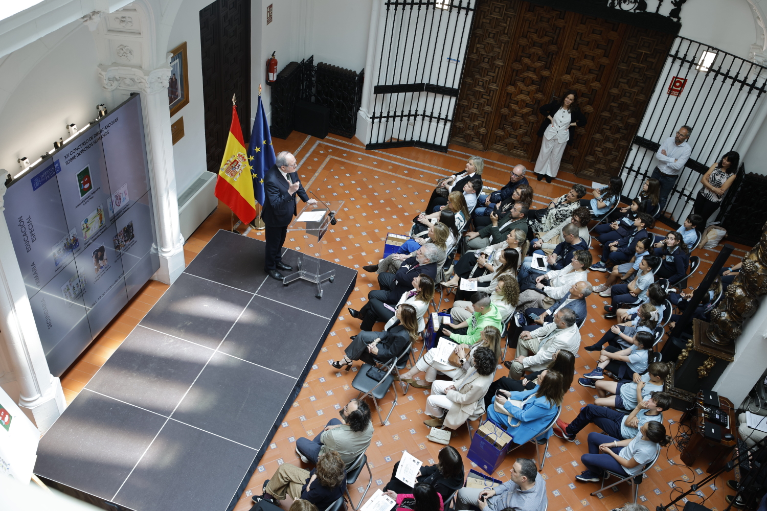 Entrega Premios XX Concurso Dibujos Defensor del Pueblo