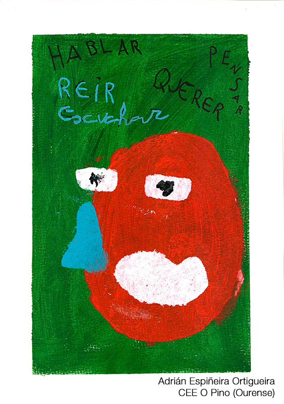 Dibujo del ganador de la categoría de Educación Especial