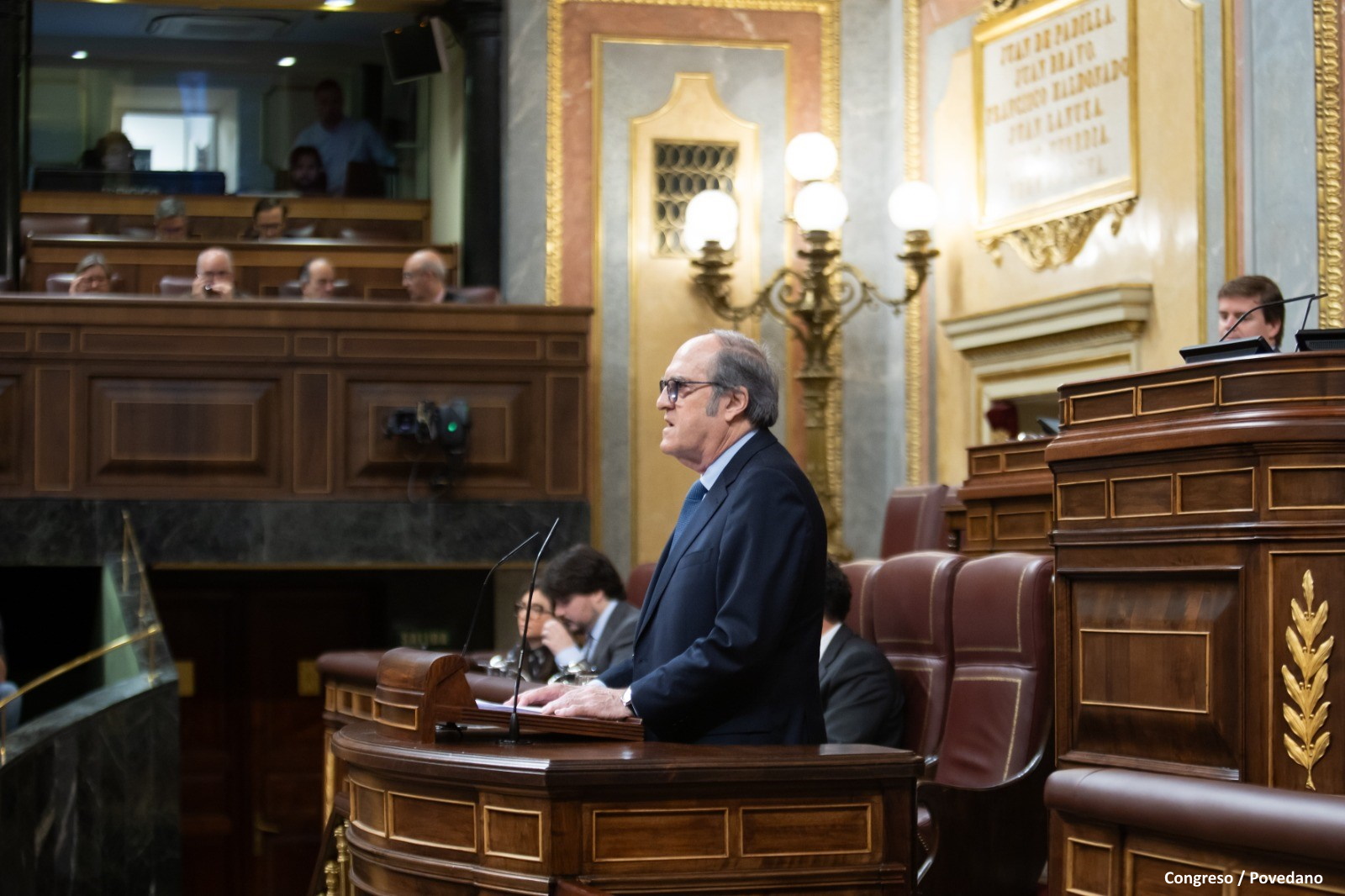 El Defensor del Pueblo en el Pleno del Congreso de los Diputados para presentar el Informe 2024