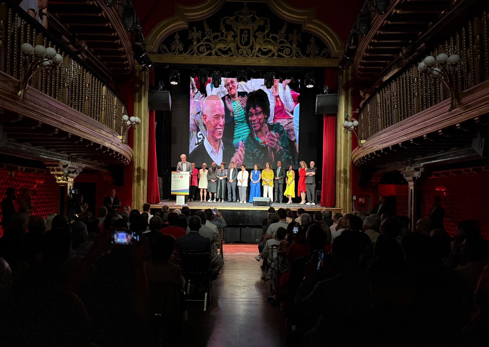 Entrega del I Premio Pedro Zerolo