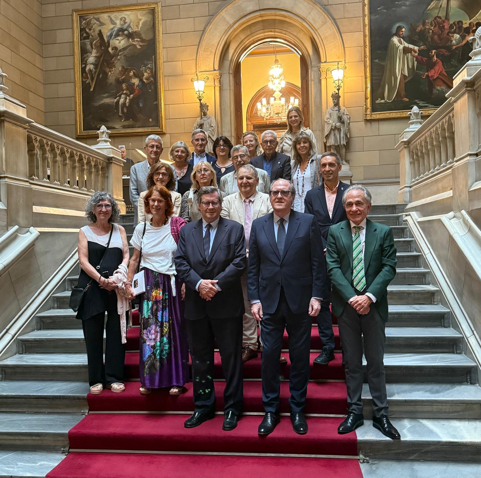 Homenaje al ex rector de la Universidad de Barcelona