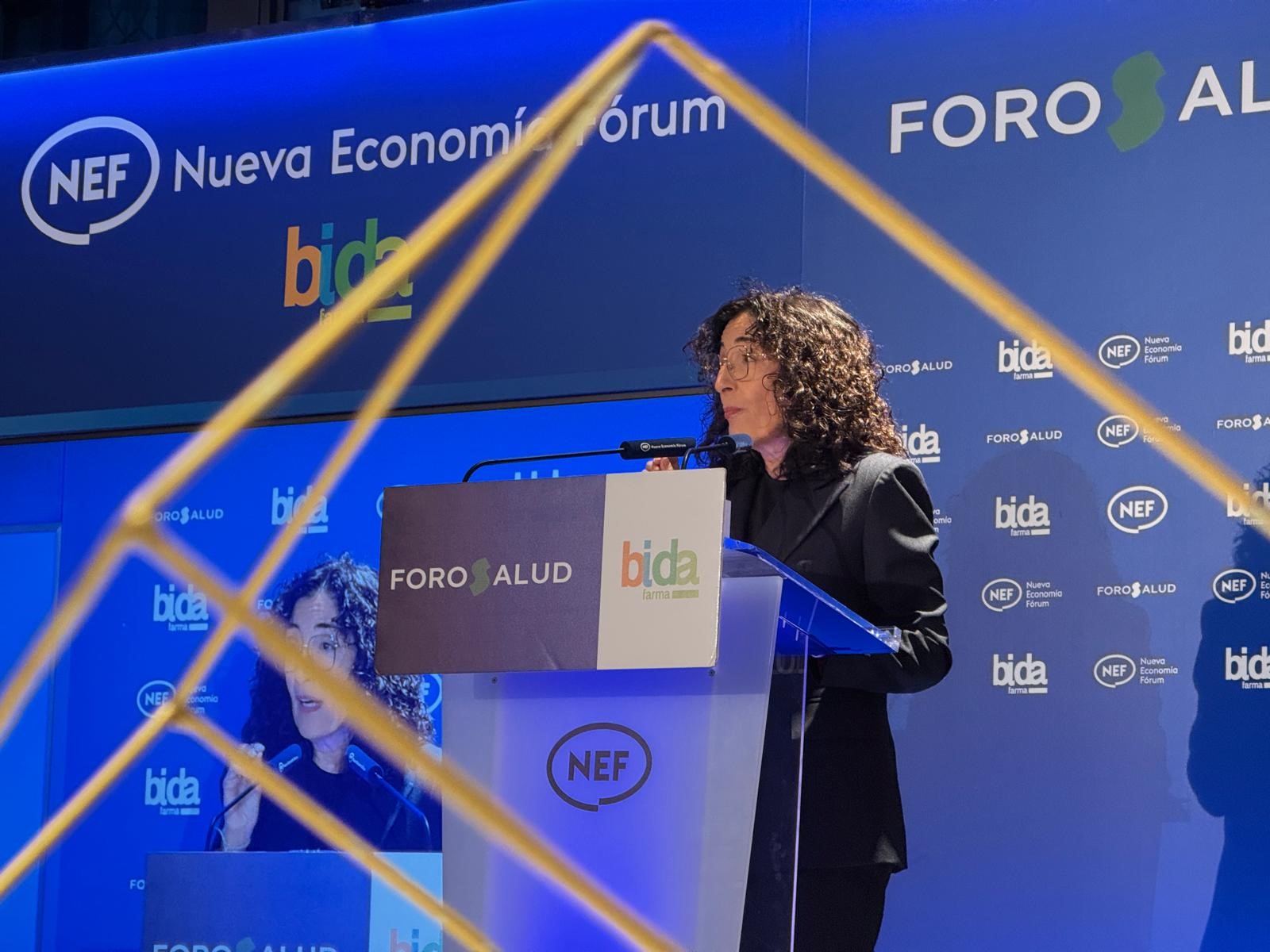 La presidenta de Cruz Roja, María del Mar Pageo