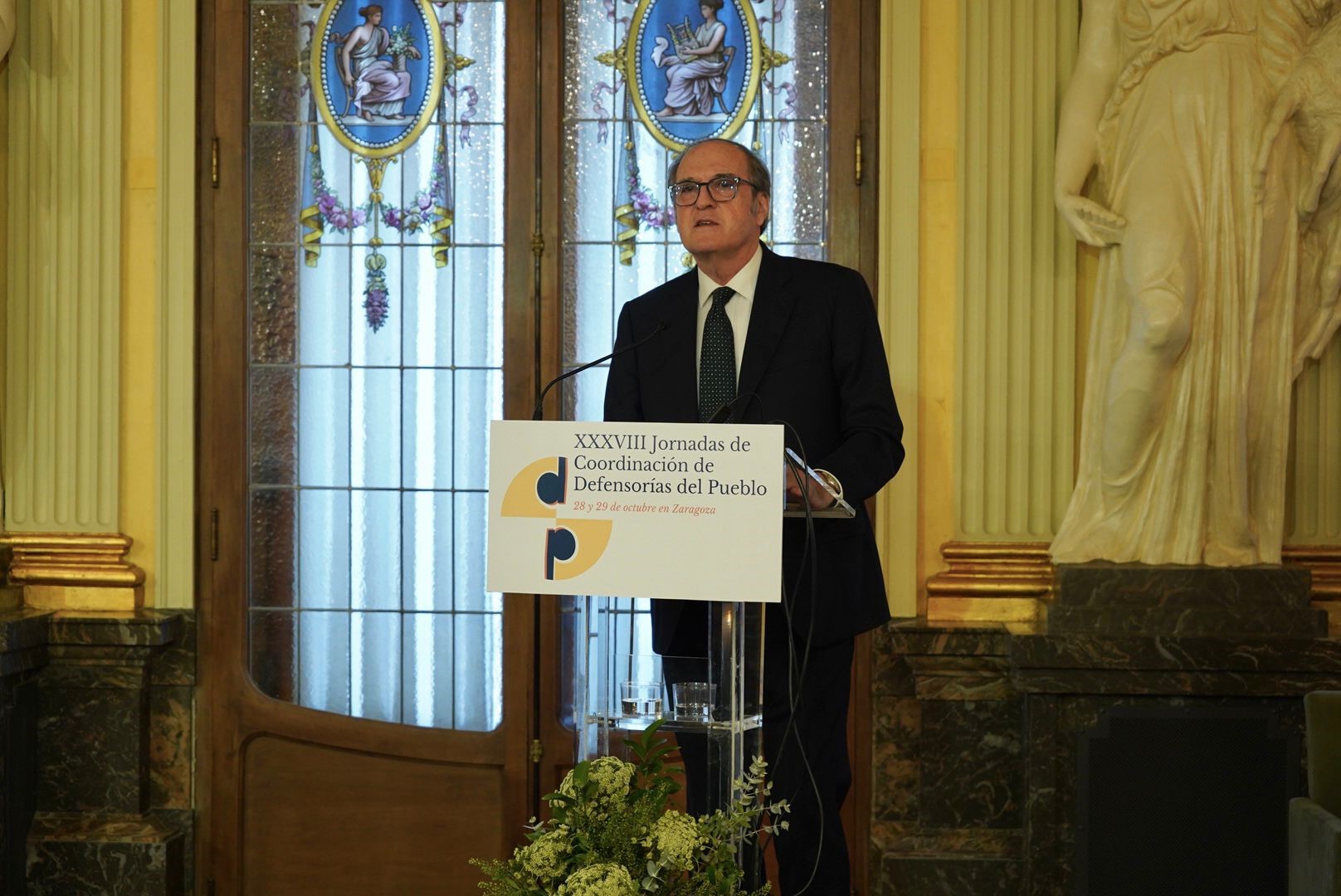 El Defensor del Pueblo, Ángel Gabilondo, inaugura las XXXVIII Jornadas de Coordinación de Defensorías en Zaragoza