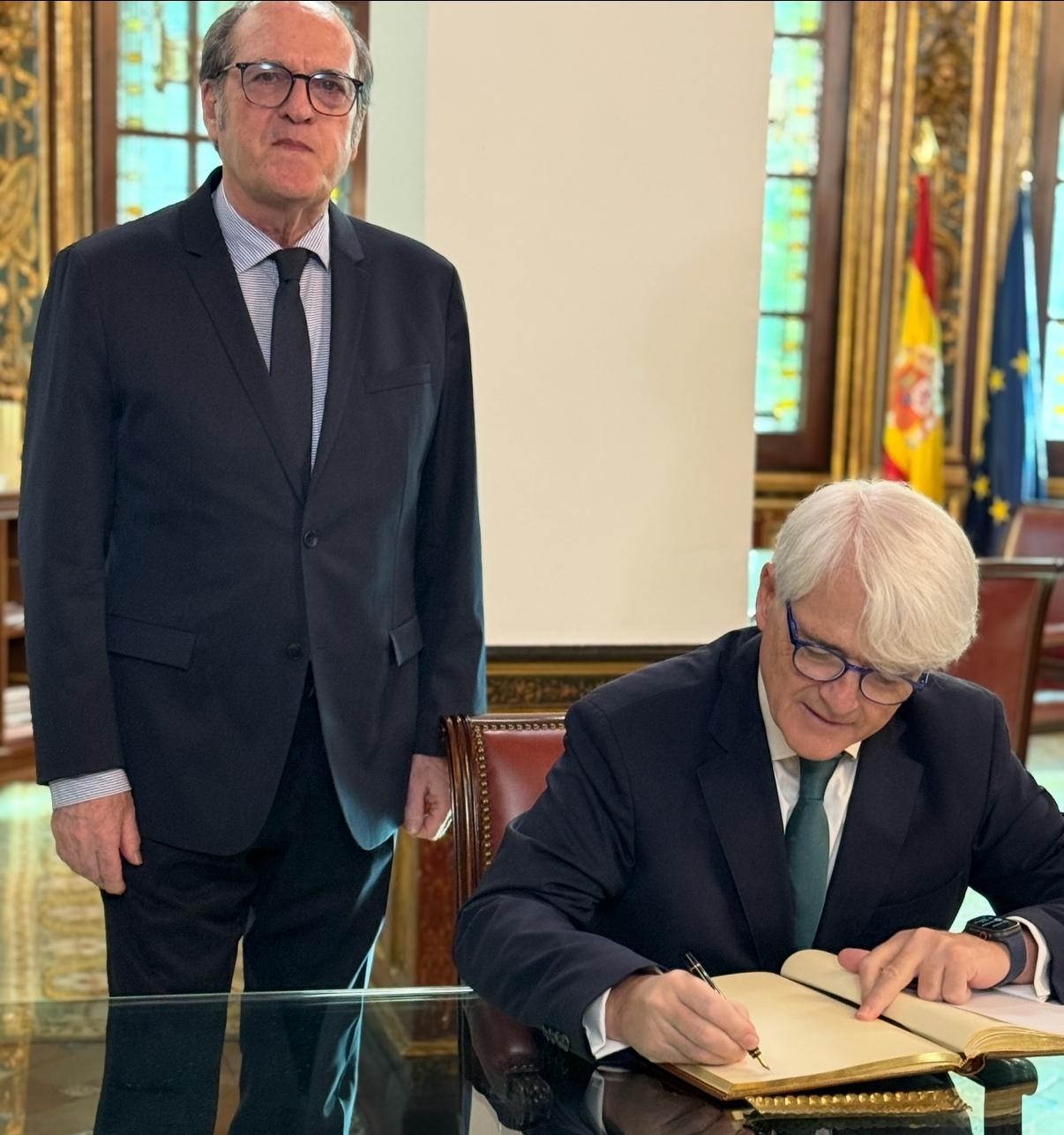 El Defensor del Pueblo con el presidente del Consejo General de la Abogacía