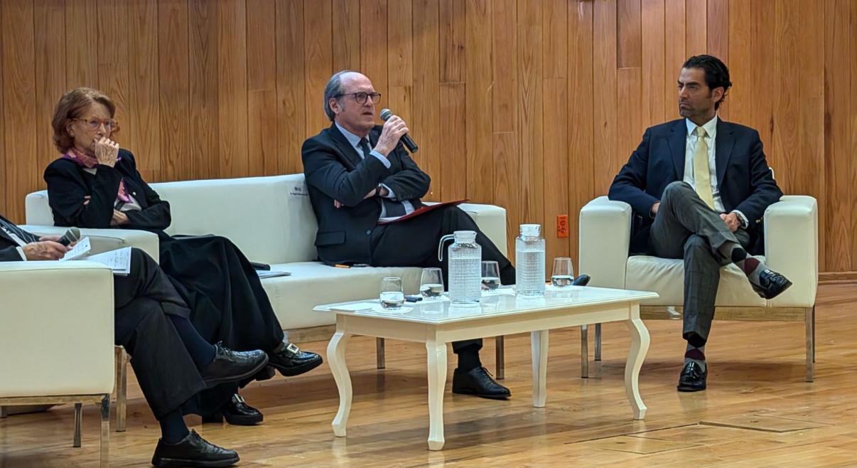 Ángel Gabilondo imparte varias conferencias sobre derechos humanos en universidades mexicanas