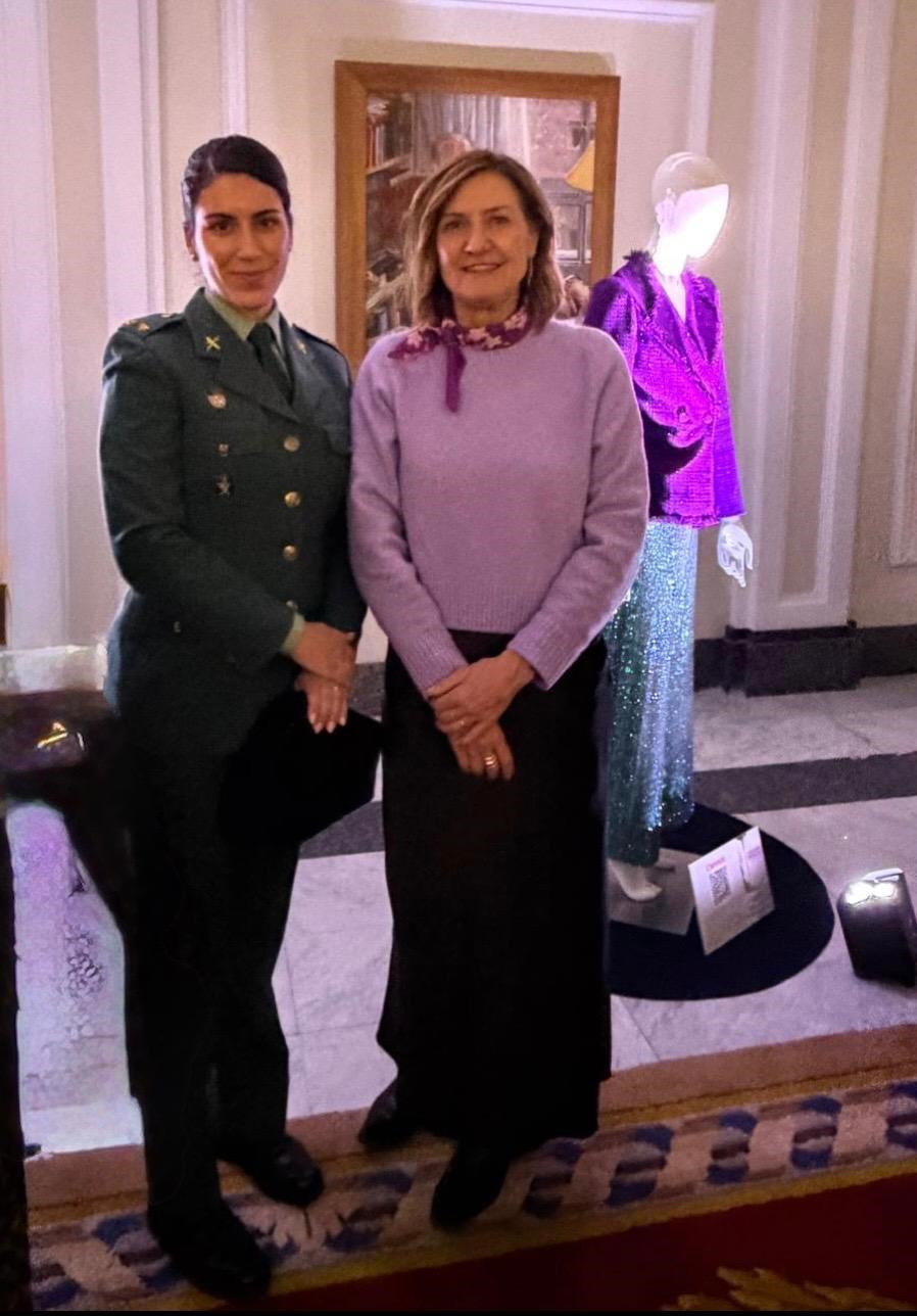 Patricia Bárcena asiste a la inauguración de la exposición “Puntadas de dignidad”