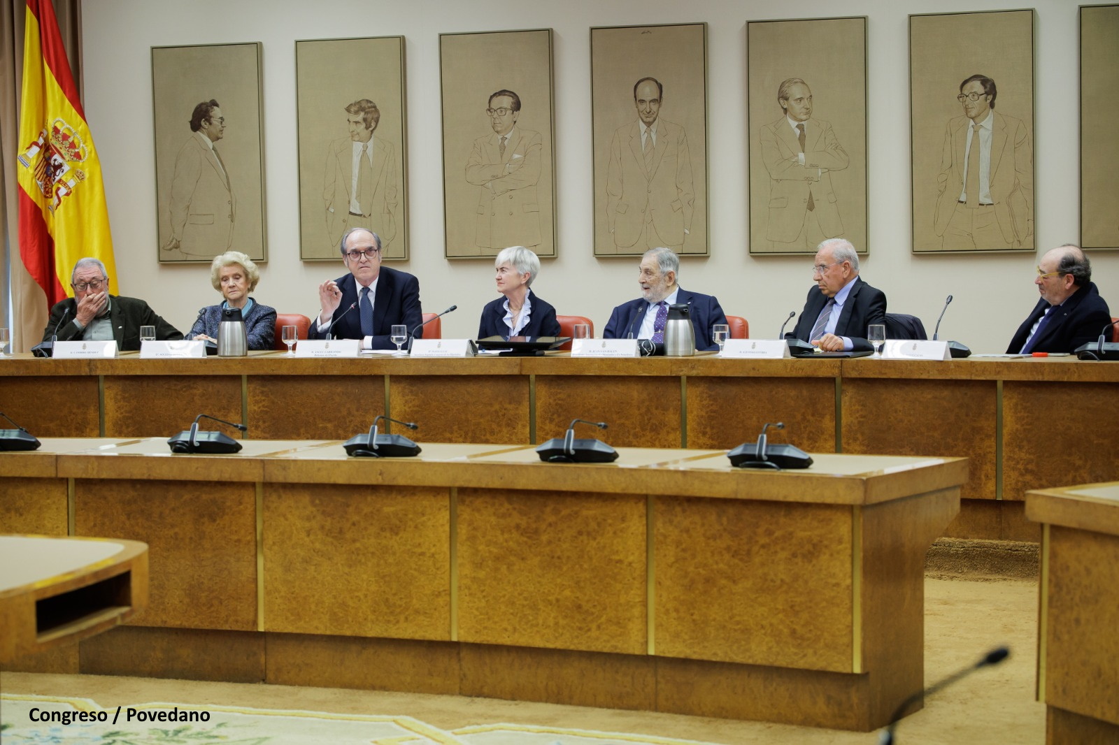 Homenaje a Francisco Fernández Marugán en el Congreso