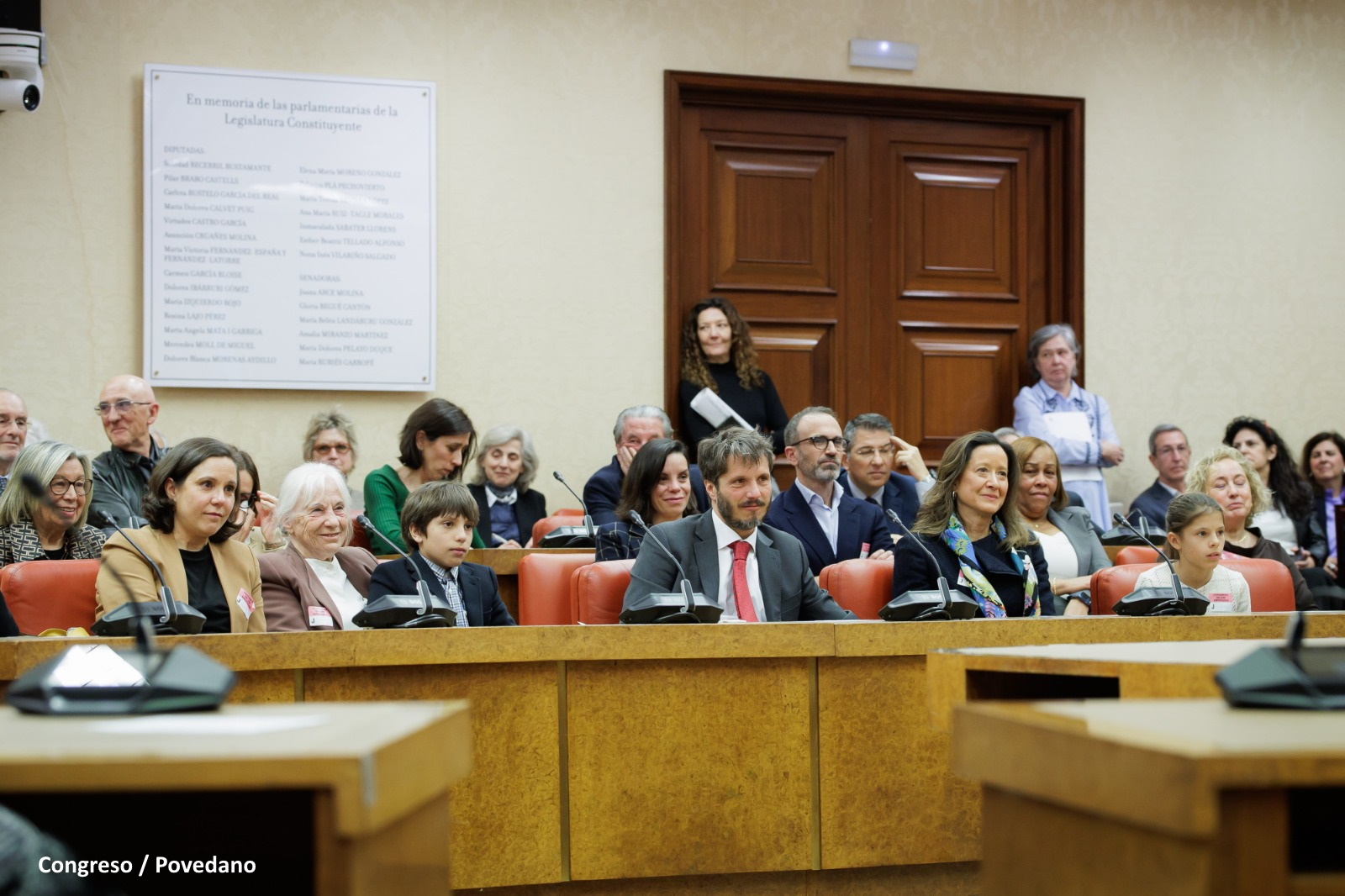 Homenaje a Francisco Fernández Marugán en el Congreso