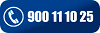 Banner con el número de teléfono 900 11 10 25