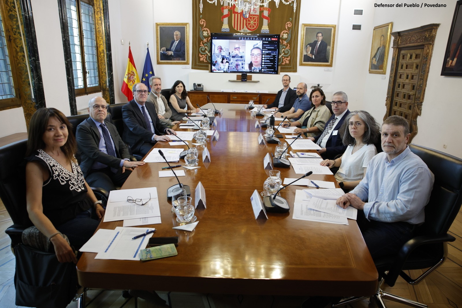 Reunión de la Unidad de Víctimas del Defensor del Pueblo
