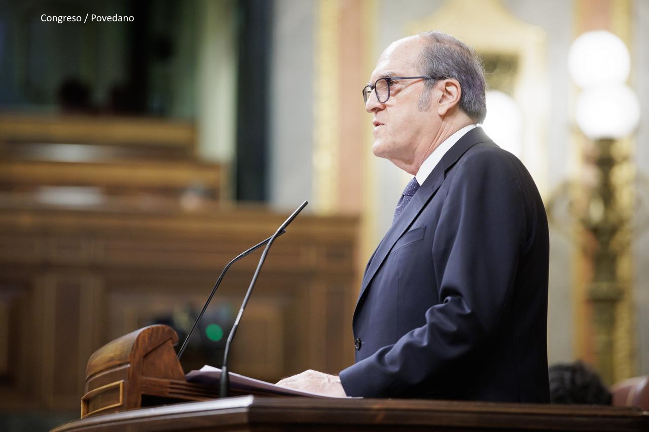 Ángel Gabilondo presenta en el Pleno del Congreso el Informe 2025 de la institución Defensor del Pueblo