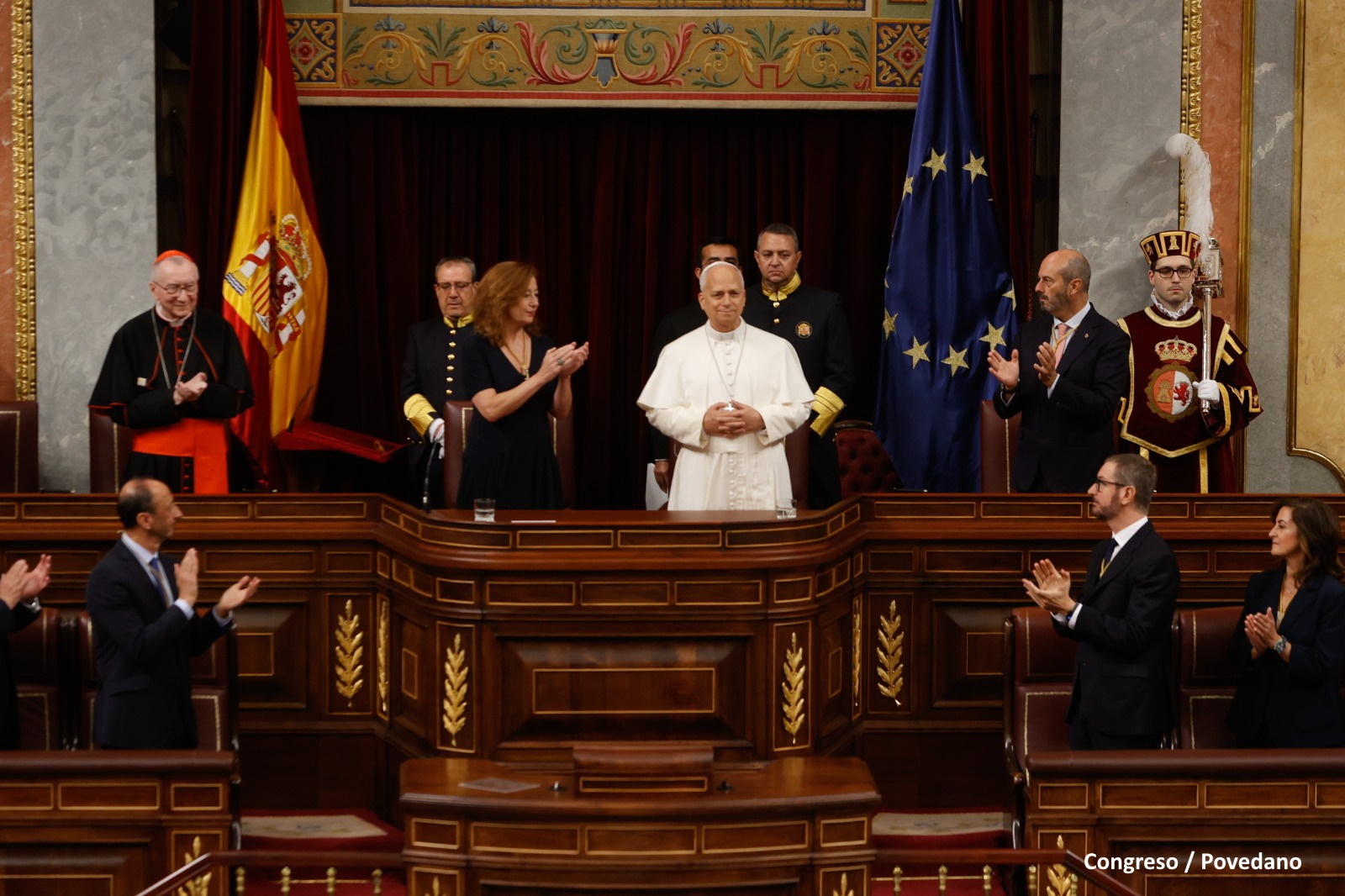 Discurso del Papa León XIV en el Congreso de los Diputados