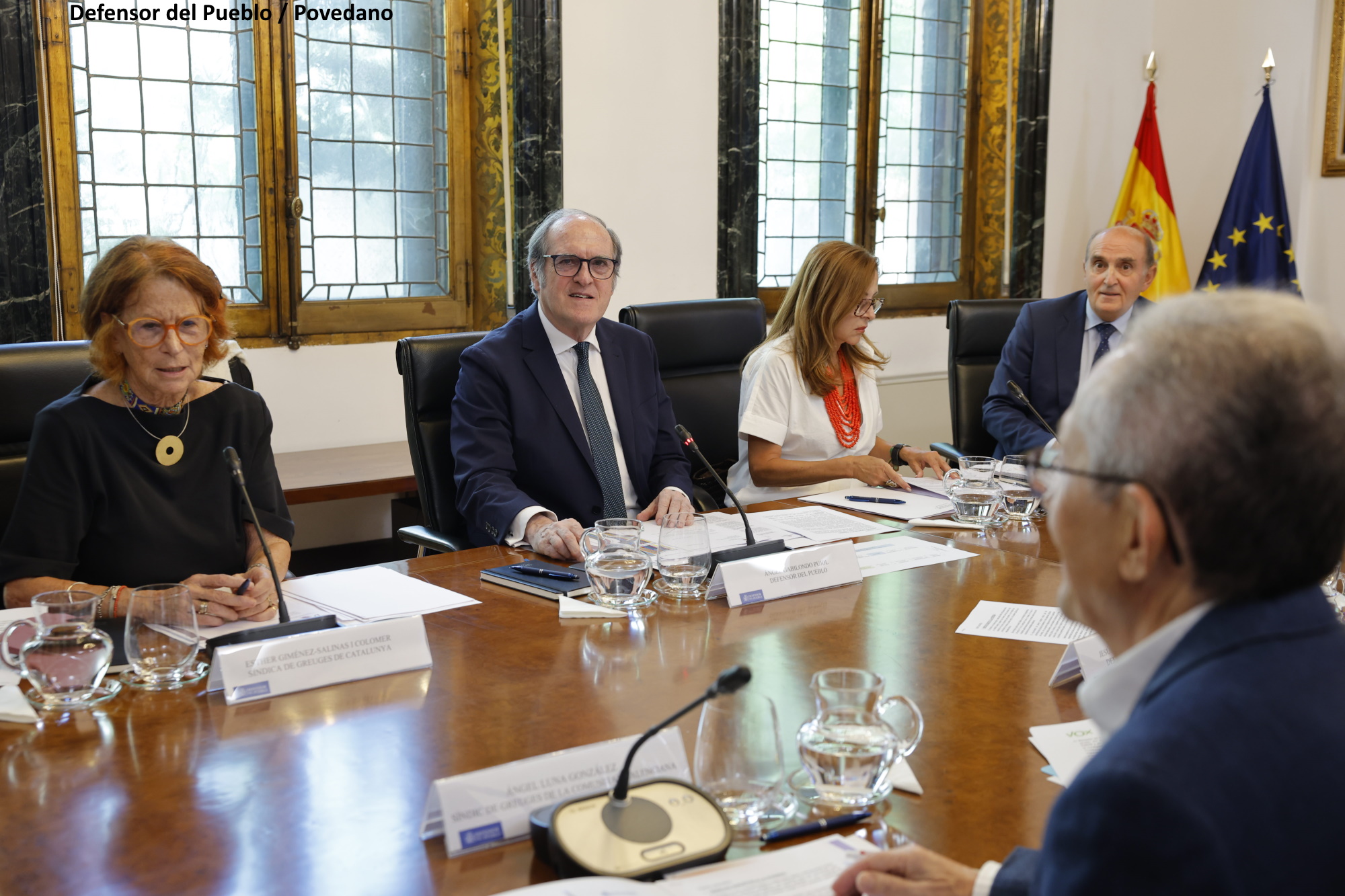 Reunión del Defensor del Pueblo con los comisionados autonómicos