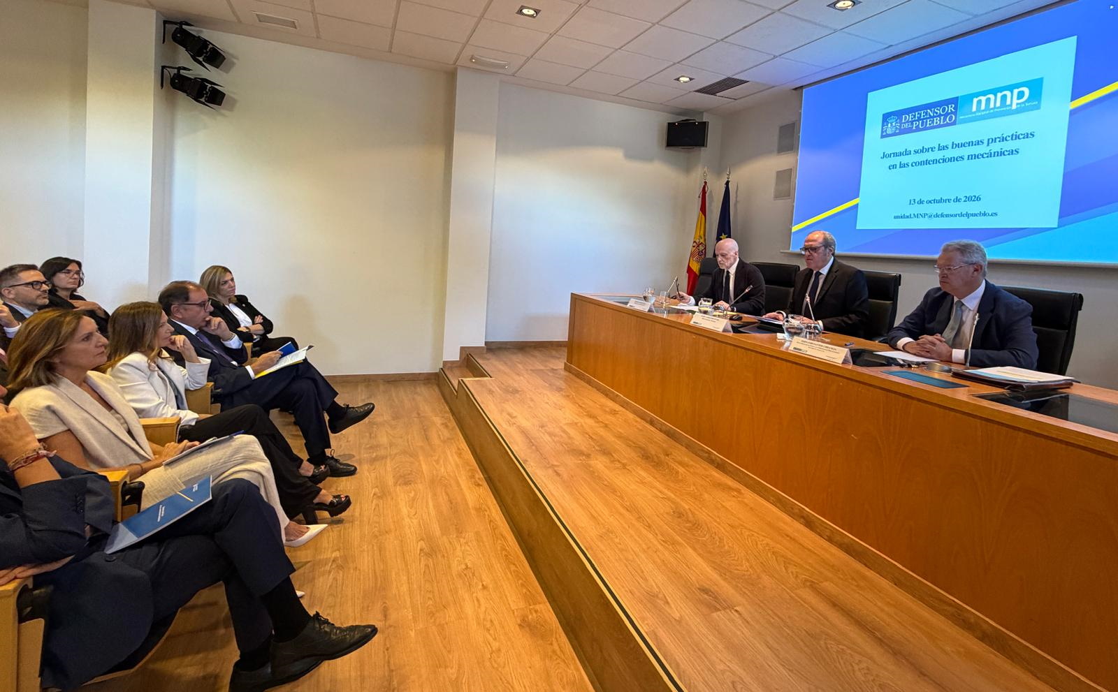 Jornada sobre el uso de contenciones mecánicas