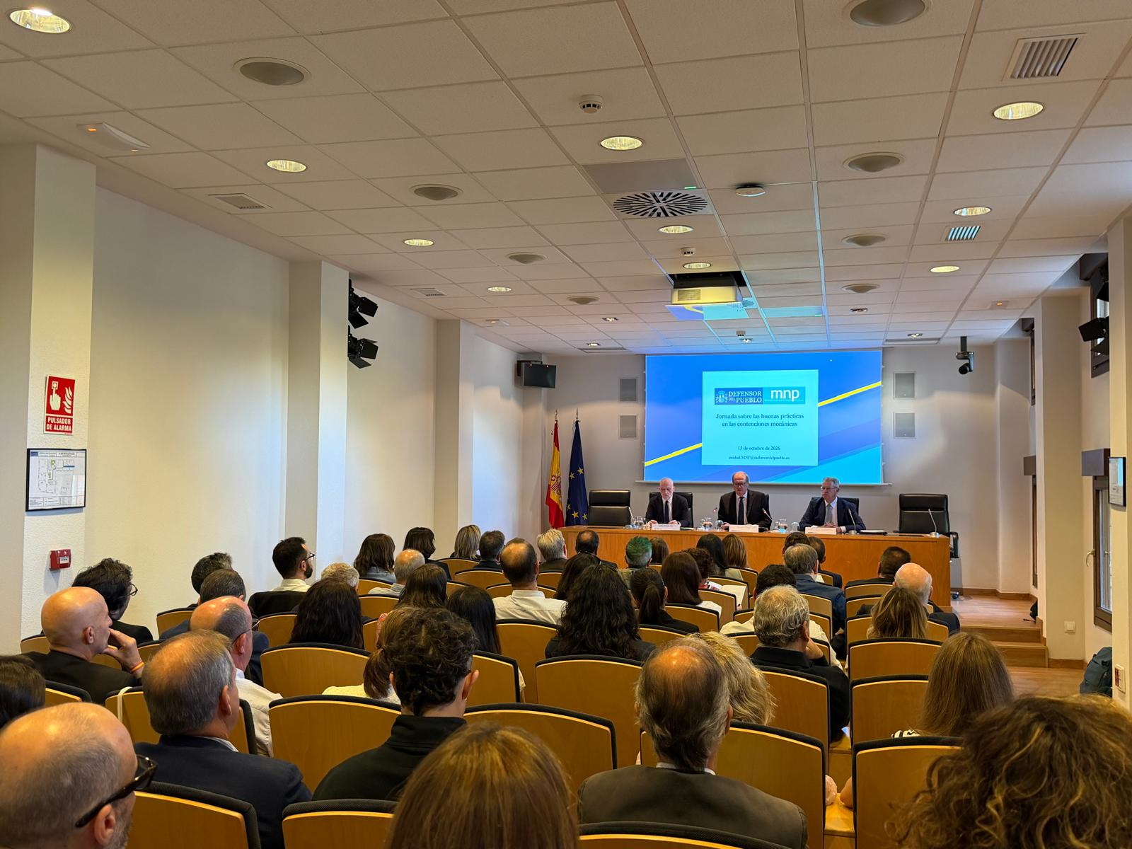 Jornada sobre el uso de contenciones mecánicas