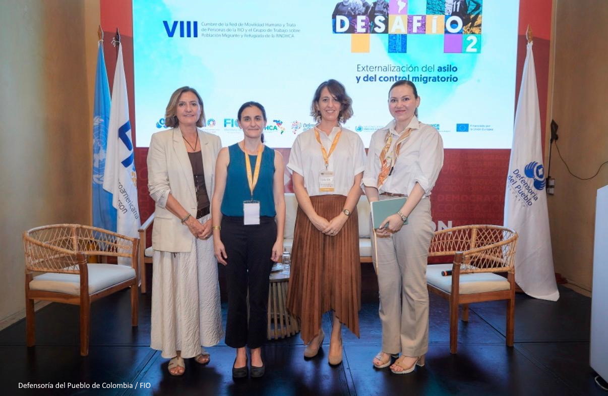 Patricia Bárcena participa en la VIII Cumbre Iberoamericana FIO–RINDHCA sobre movilidad humana