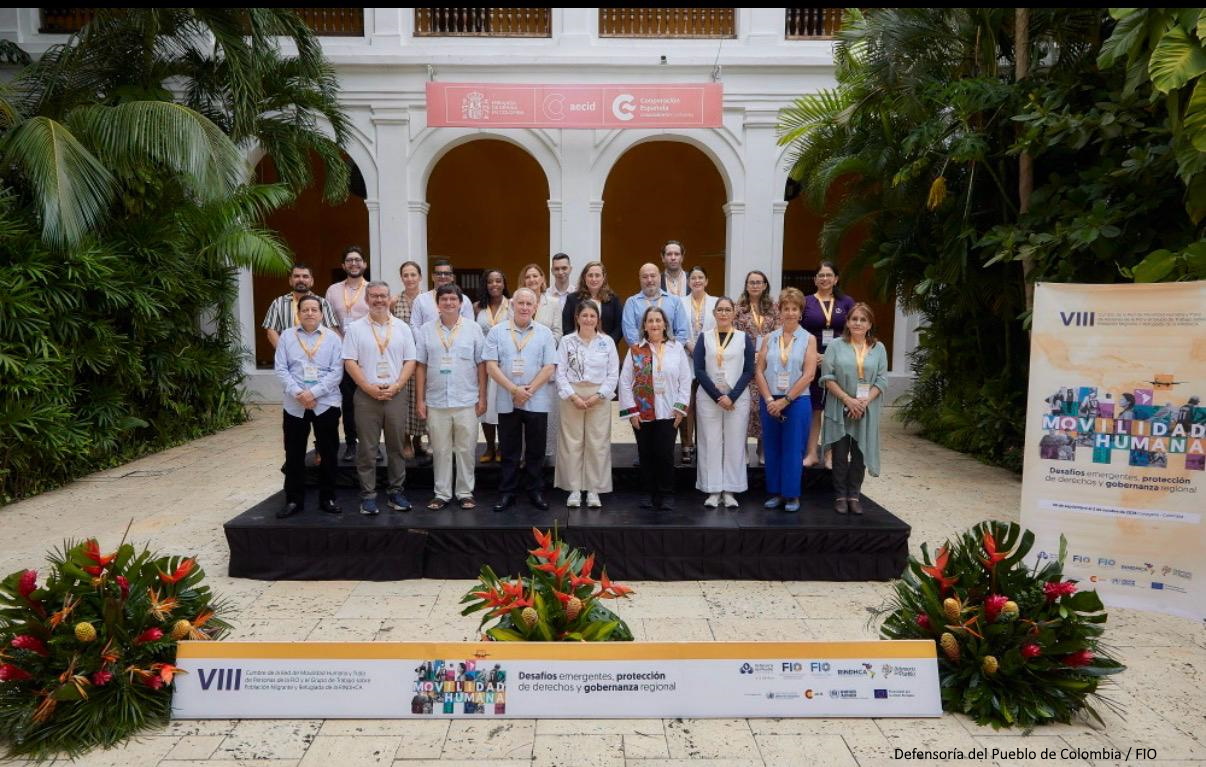 Patricia Bárcena participa en la VIII Cumbre Iberoamericana FIO–RINDHCA sobre movilidad humana