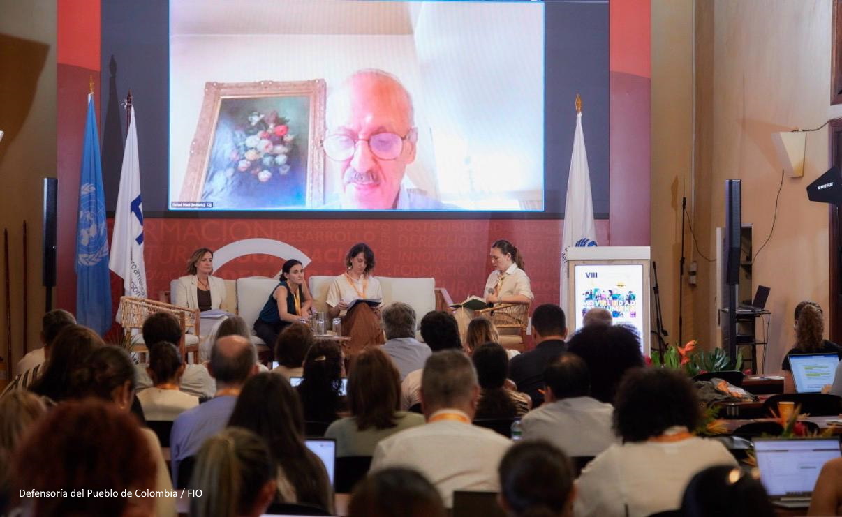 Patricia Bárcena participa en la VIII Cumbre Iberoamericana FIO–RINDHCA sobre movilidad humana