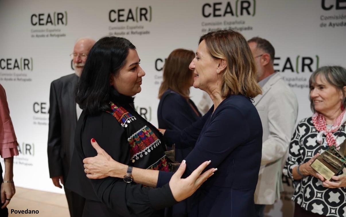 Patricia Bárcena asiste a la entrega de la X Edición de los Premios CEAR
