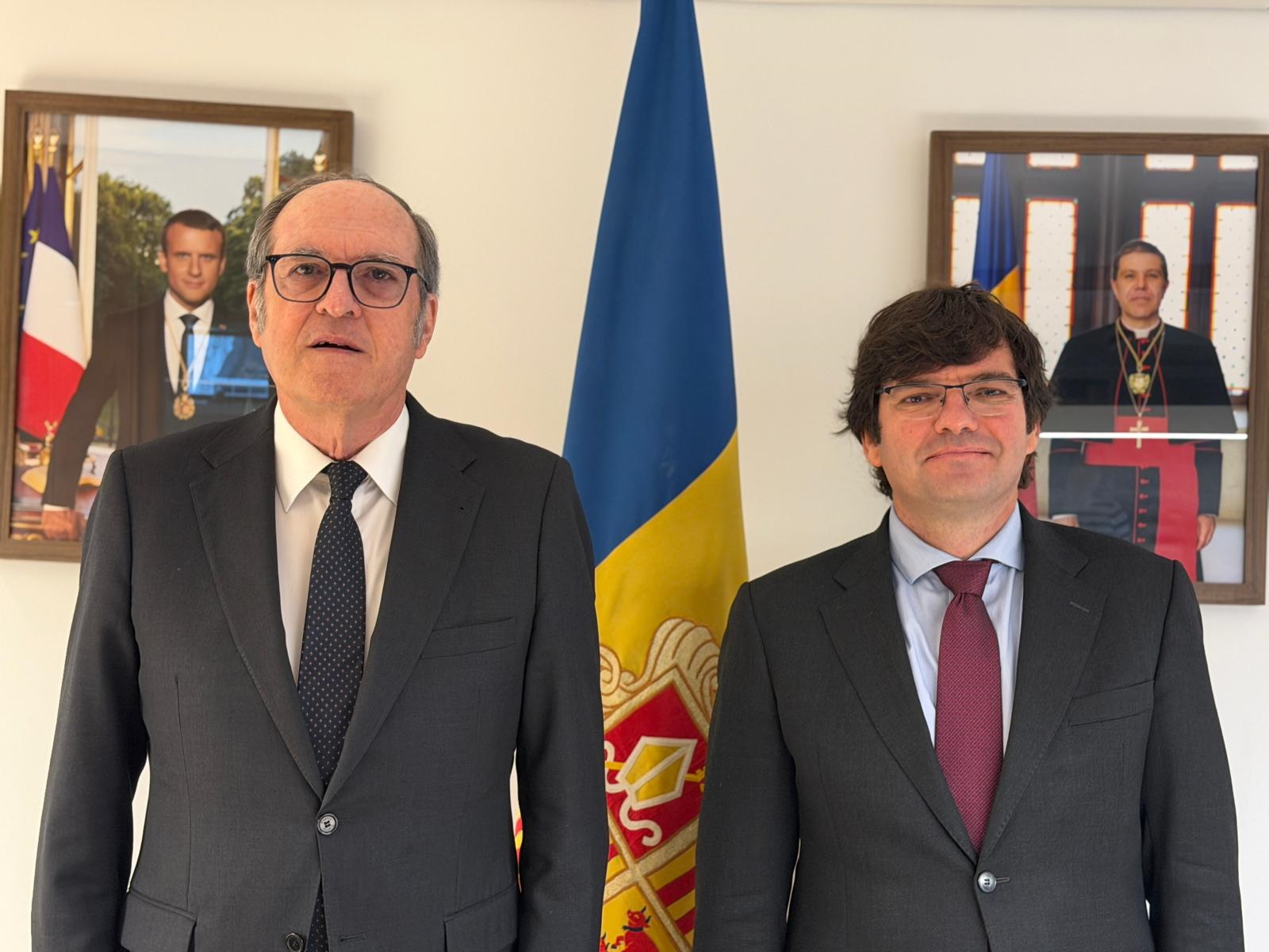 El Defensor del Pueblo con el Raonador de Andorra